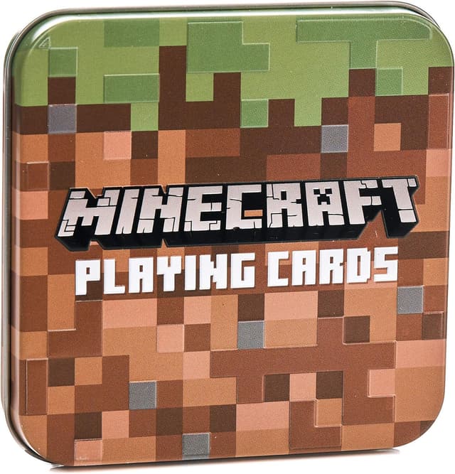 Detalle 2 de Cartas Minecraft con Lata - Regalo para Niños Gamers