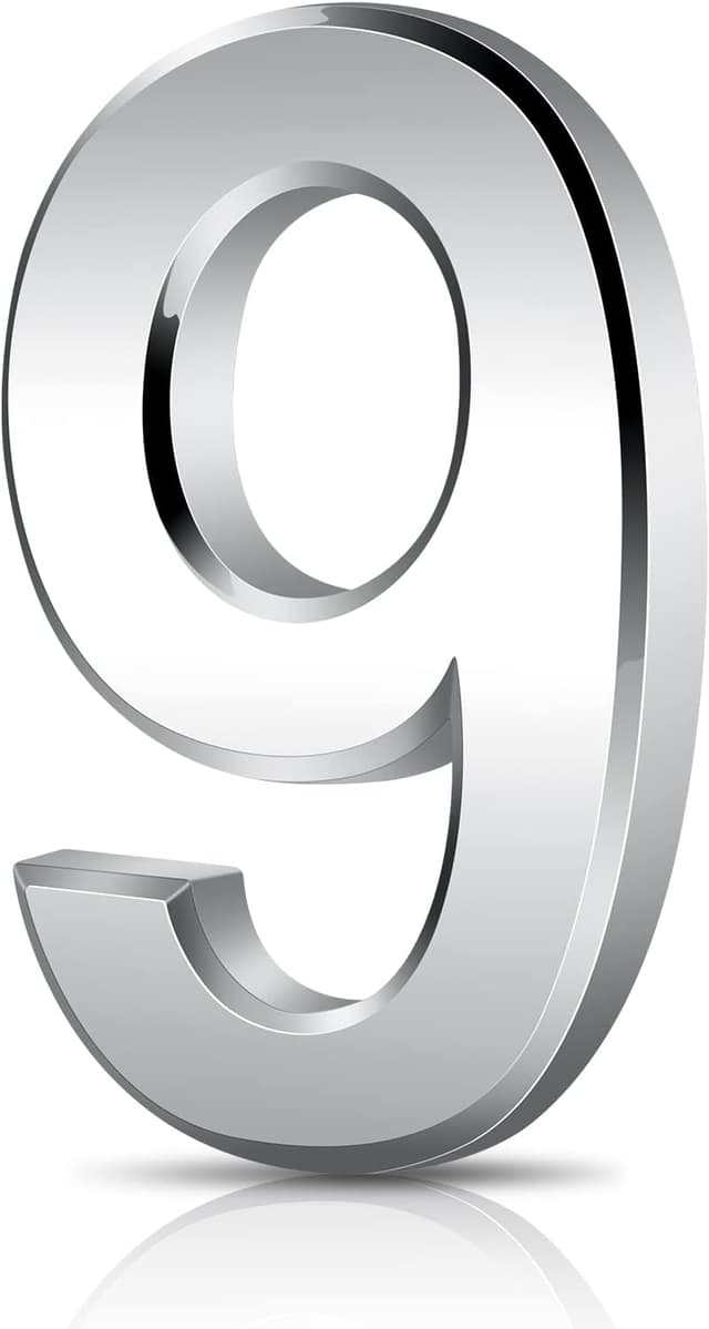 Detalle de Vicloon Número de Casa 7,5 cm 🏠