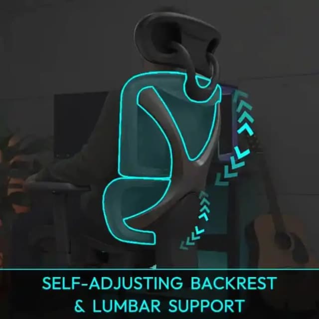 Detalle 2 de ThunderX3 XTC Silla gaming ergonómica negra