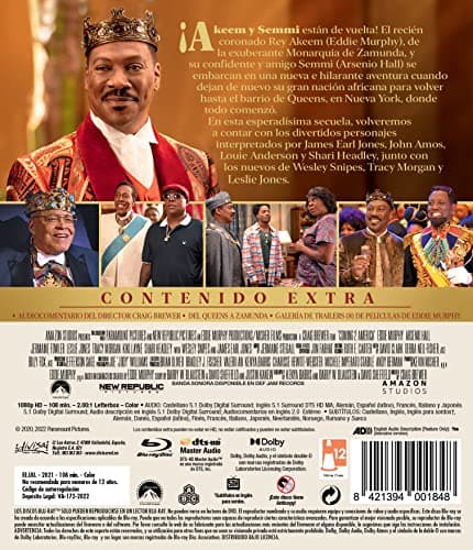 Detalle 2 de El rey de Zamunda Blu-ray 📀