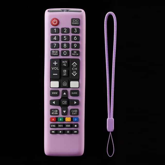 Detalle de Avtbeisty Protective Silicone Remote Cover for Samsung TV Remotes (AA59-00741A / BN59-01175N)