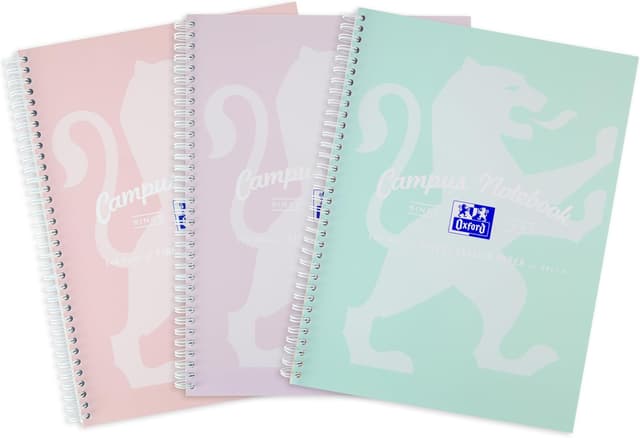 Detalle de Oxford Campus A4 Notebook 140 Page Pack