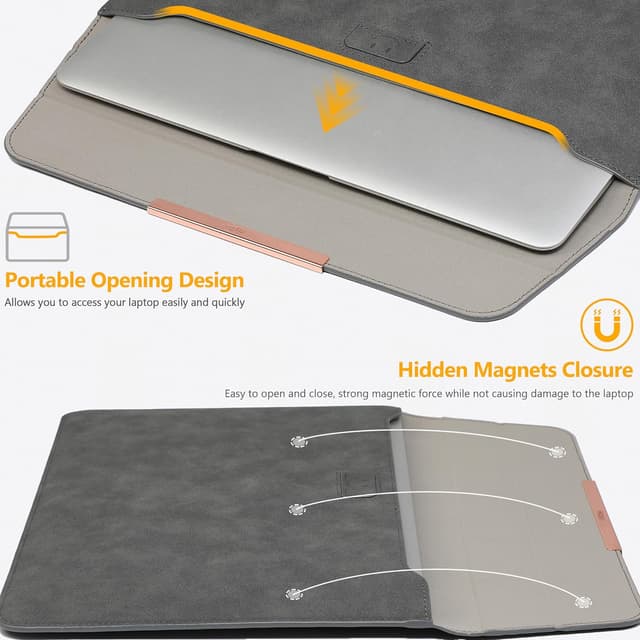 Detalle 1 de HYZUO custodia PC 15 pollici