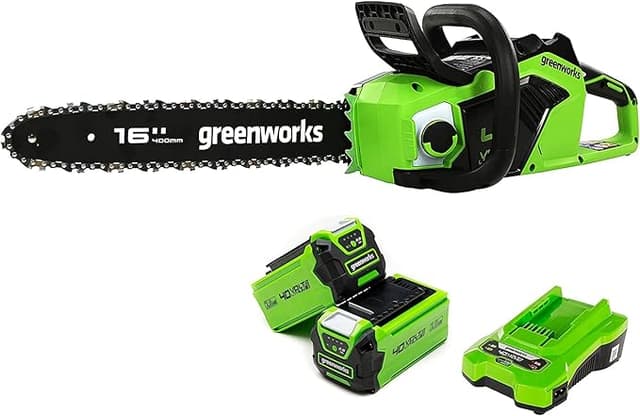 Imagen de Greenworks GD40CS18K2X Motosierra a Batería 🪚 en OfertitasTOP