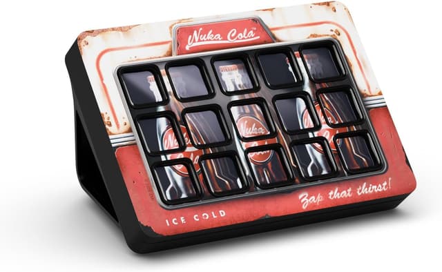 Detalle de Elgato Nuka-Cola Stream Deck Fallout SE