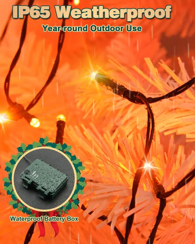 Detalle de Dalugo Christmas fairy lights 5m 50 LED