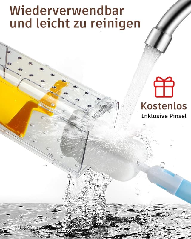 Thumbnail 4 de KENNEAS Mausefalle Lebend 4er Pack 7×7,2 cm 🐭