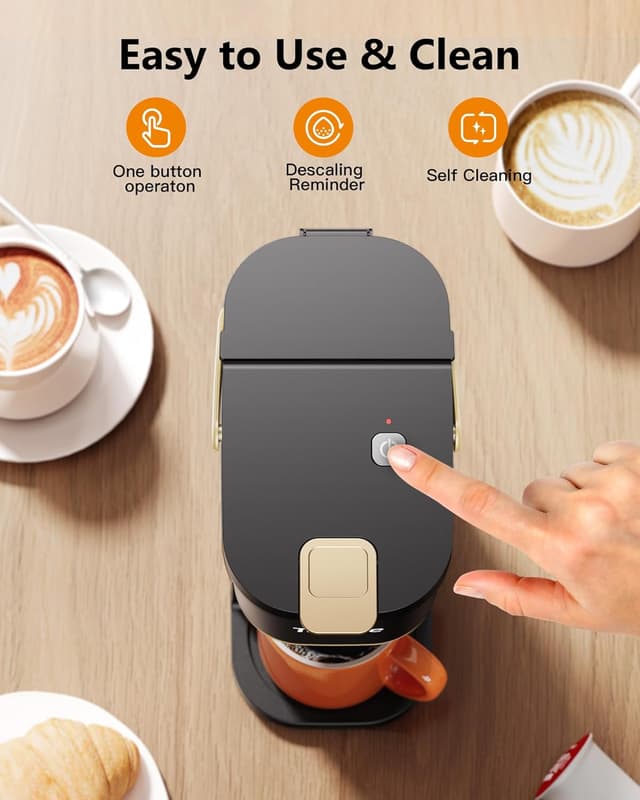 Thumbnail 5 de Tastyle Single Serve One Cup Coffee Maker 12 oz