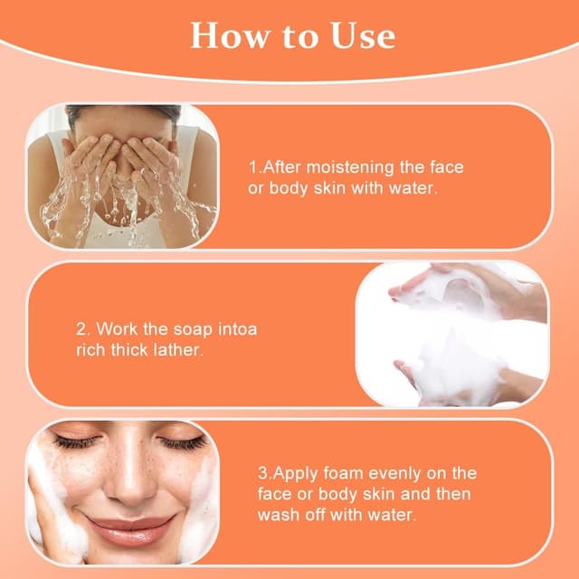 Detalle 2 de Sapone all’Acido Cogico con Curcuma e Glutatione (2 pezzi da 65 g) per viso e corpo