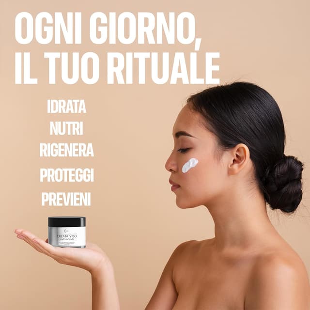 Thumbnail 5 de Crema Viso Antirughe 100ml con Acido Ialuronico