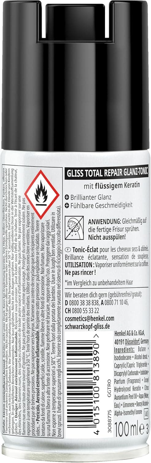 Thumbnail 2 de Gliss Spray brillance 100 ml