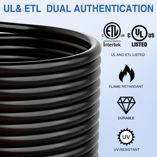 Detalle 2 de Nilight 30 Amp 25FT RV Extension Cord