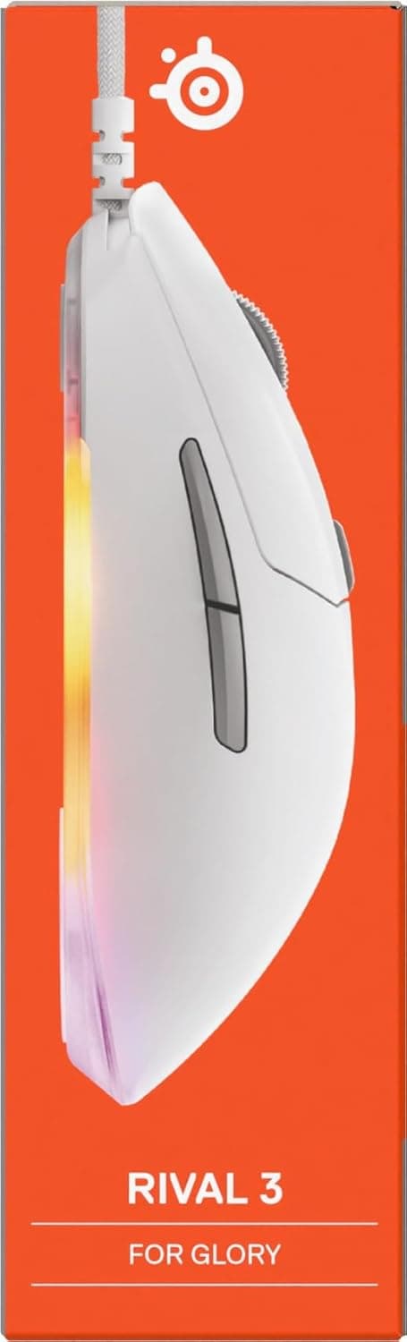 Thumbnail 15 de SteelSeries Rival 3 Gen 2 Ratón Gaming 8500 DPI RGB ⚪