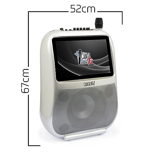 Detalle de Canta TU Karaoke Famosa CTC10000 🎤 Portátil con Micrófono