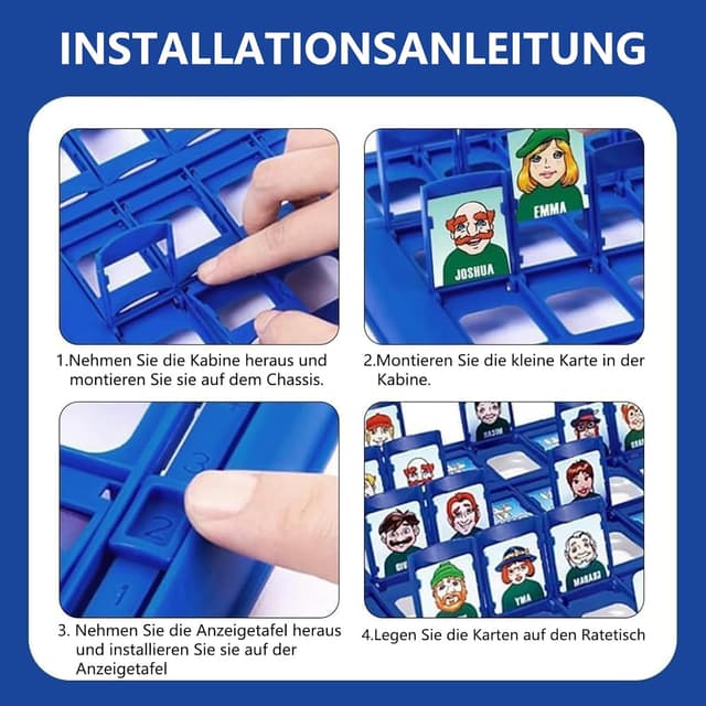 Thumbnail 2 de HOKYYCC Wer Ist Es Spiel Doppelt Wer Bin Ich