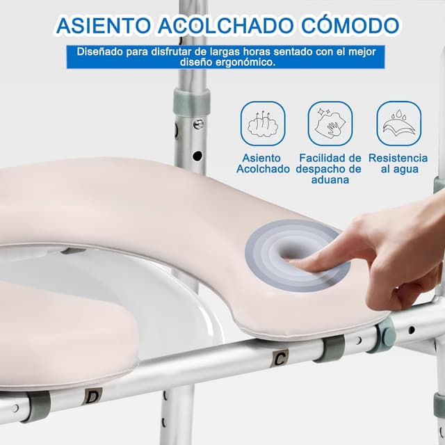 Thumbnail 5 de NJUN Alzador WC 3 en 1 reposabrazos