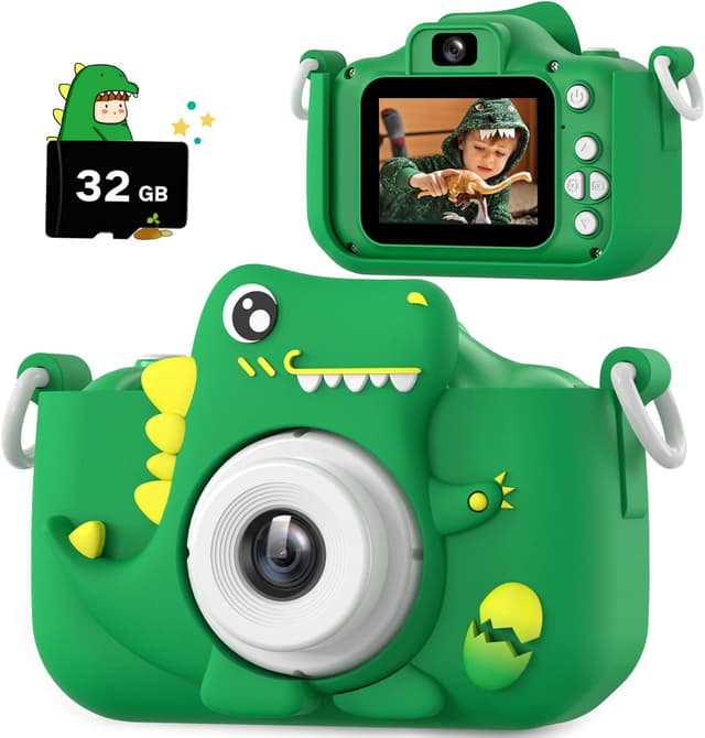 Imagen de Upgrade Dinosaur Kids Camera 1080P en OfertitasTOP
