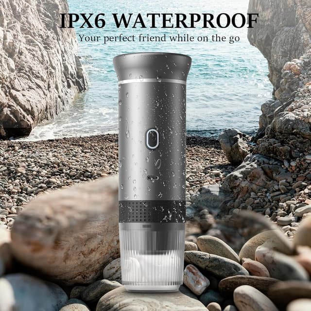 Detalle 2 de Vunzo Cafetera espresso portátil 7500 mAh