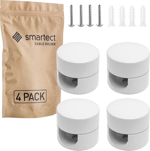 Detalle de smartect Support Mural Aluminium pour Câbles