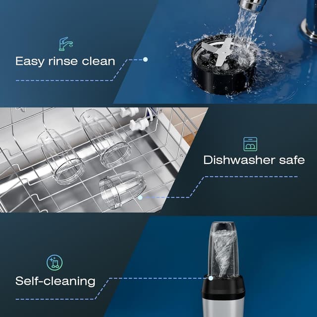 Thumbnail 5 de Nahida Blender 1200W Smoothie Maker 🍹