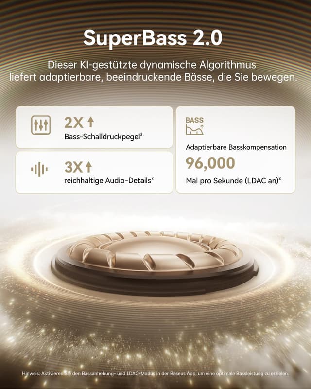 Thumbnail 2 de Baseus MC1 Pro Open Ear Kopfhörer 40h Akku