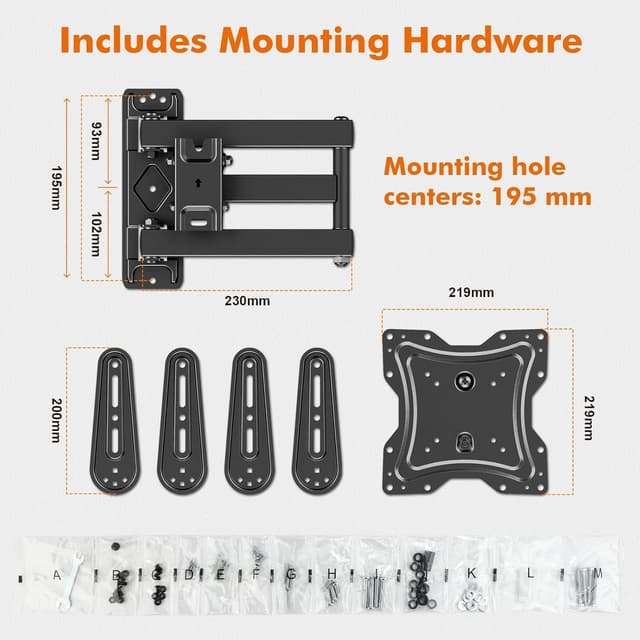 Thumbnail 6 de GRIFEMA GB1010 TV wall bracket 26–65 inch