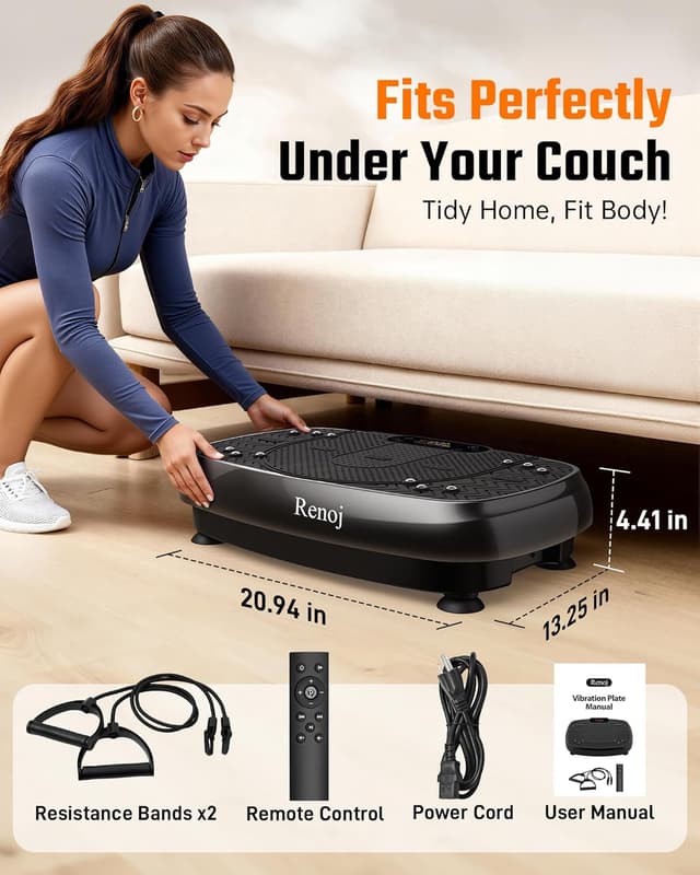 Detalle de Renoj Vibration Plate Exercise Machine 200 W