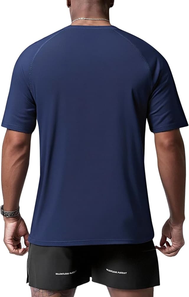 Detalle de Cimic Sport-T-Shirts Herren im 1/3/5/7er Pack – schnelltrocknend, atmungsaktiv & für Training, Laufen und Fitness