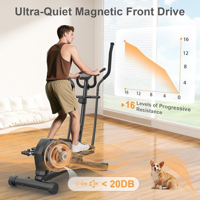 Detalle de Neezee Crosstrainer 6 kg Magnet-Schwungrad