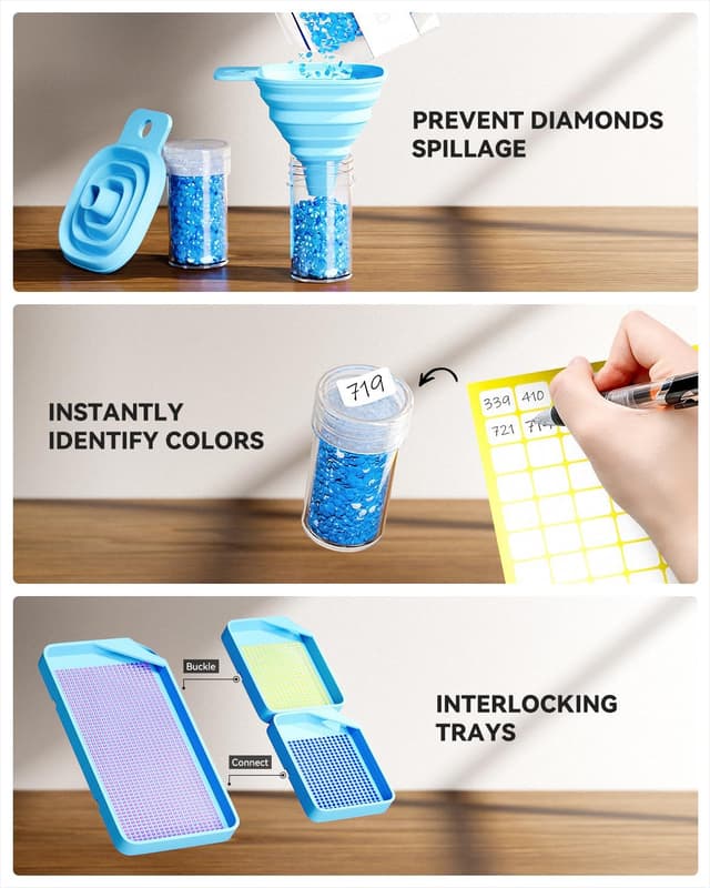 Thumbnail 2 de ARTDOT 120 Slots Storage Container 10g 🎨