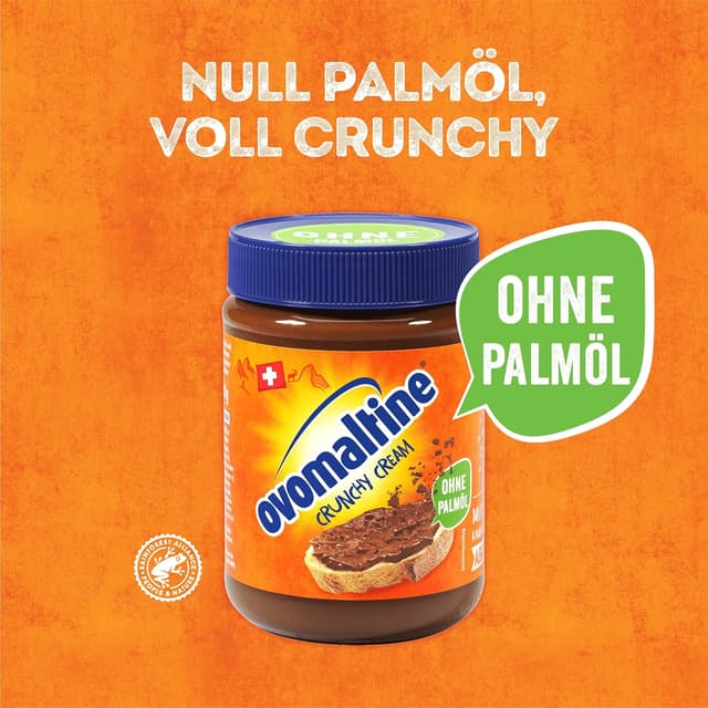 Thumbnail 2 de Ovomaltine Crunchy Cream Brotaufstrich 380 g 🍫