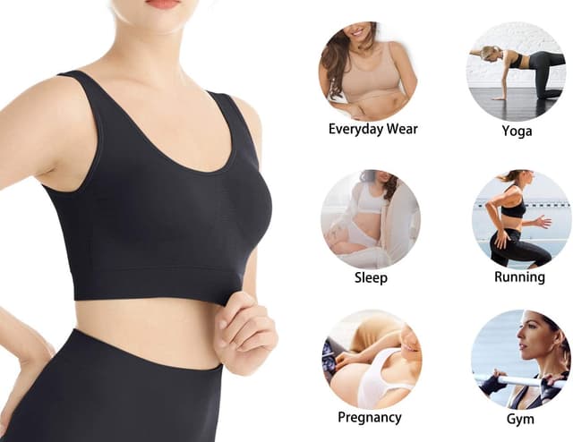 Thumbnail 4 de Lemef 3-Pack Seamless Sports Bra 3-Pack 🩲