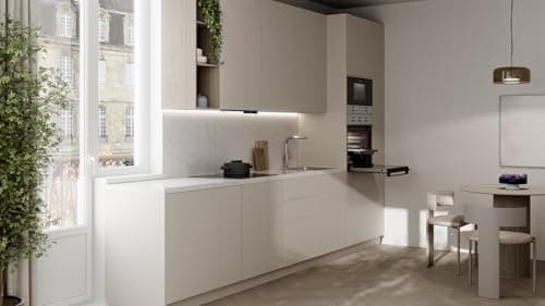 Detalle 2 de Teka NEO HSB 6150 SS: horno multifunción 60 cm con HydroClean ECO y guías telescópicas Plus Extension