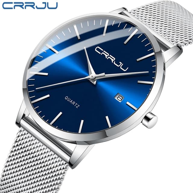 Detalle 2 de Ultra-dünne Herren Uhr 7 mm wasserdicht