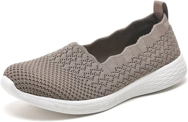 Detalle de Puxowe Damen Slip On Sneaker Leichte Atmungsaktiv