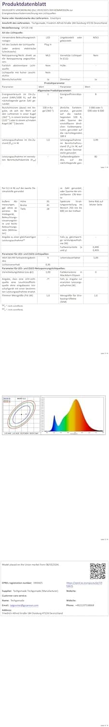 Thumbnail 6 de Emeritpro Nachtlicht Steckdose 2700K 2er-Set