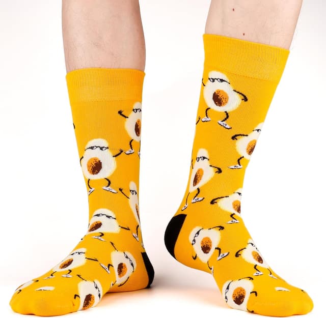 Detalle 2 de Bunte Socken Herren 43-46 aus Baumwolle