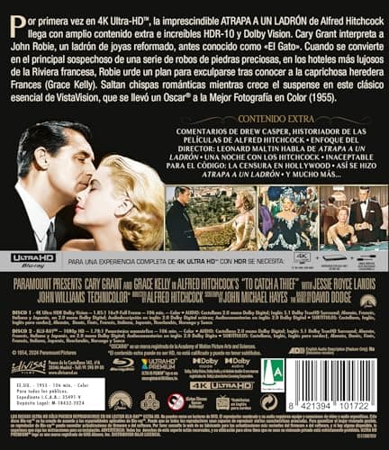 Thumbnail 1 de Atrapa a un Ladron (To Catch a Thief) 4K UHD 🎬