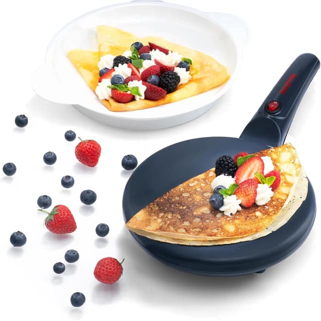 Detalle de Gourmia 8” Crepe Maker — nonstick crepe maker