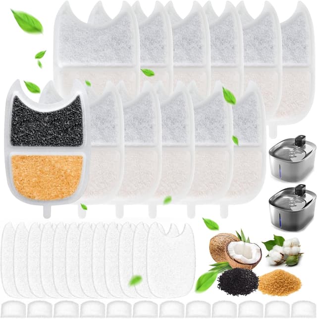 Imagen de OCCOUMR Katzenbrunnen Filter 12er Set en OfertitasTOP