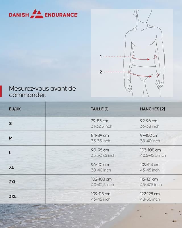 Thumbnail 5 de DANISH ENDURANCE Short de bain léger 100% polyester