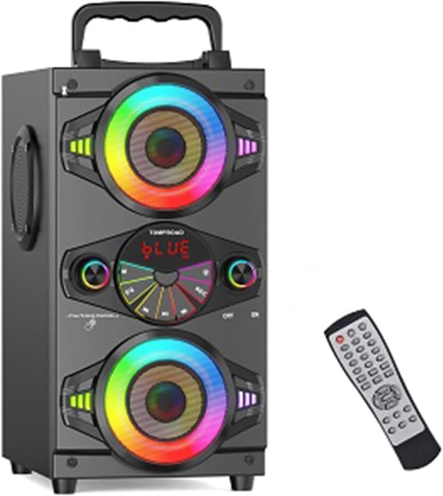 Detalle de Portable Bluetooth Speakers 60W Powerful Party Boombox