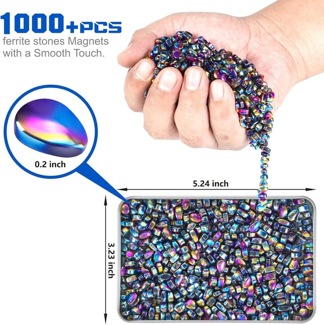 Thumbnail 1 de 1100 PCS Magnetic Putty Fidget Toys for Stress Relief