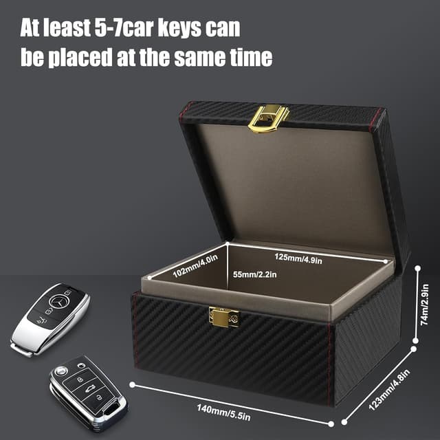 Thumbnail 4 de Diyife Car Key Signal Blocker Box 4-key