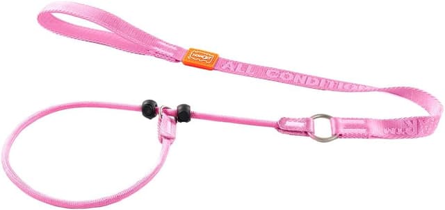 Detalle de Howgo Dog Slip Lead (No-Pull) with Padded Handle – Lightweight Training Leash, Pink, 3.6FT