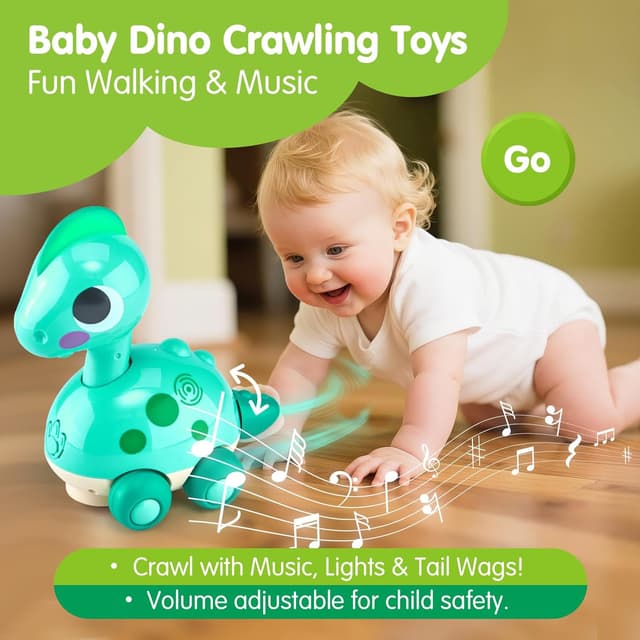 Detalle de CubicFun Baby Crawling Dinosaur 12 months+