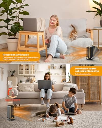 Detalle 2 de DDHTSAL Calefactor 900W PTC