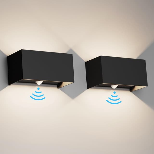 Detalle de Klighten 24W applique détecteur de mouvement