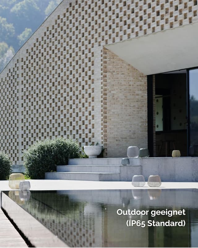 Detalle 2 de LUUK Studio Minimalistische Solarlaterne IP65