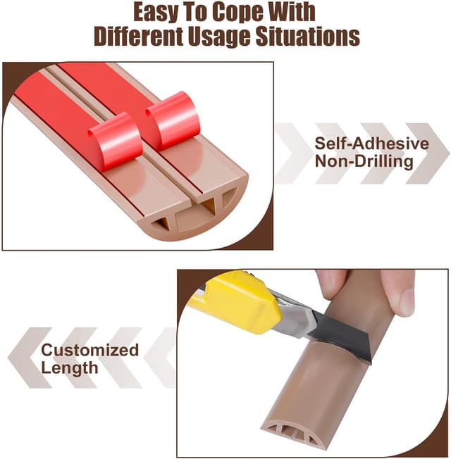 Detalle 2 de AiQInu Canalina passacavi 3 m